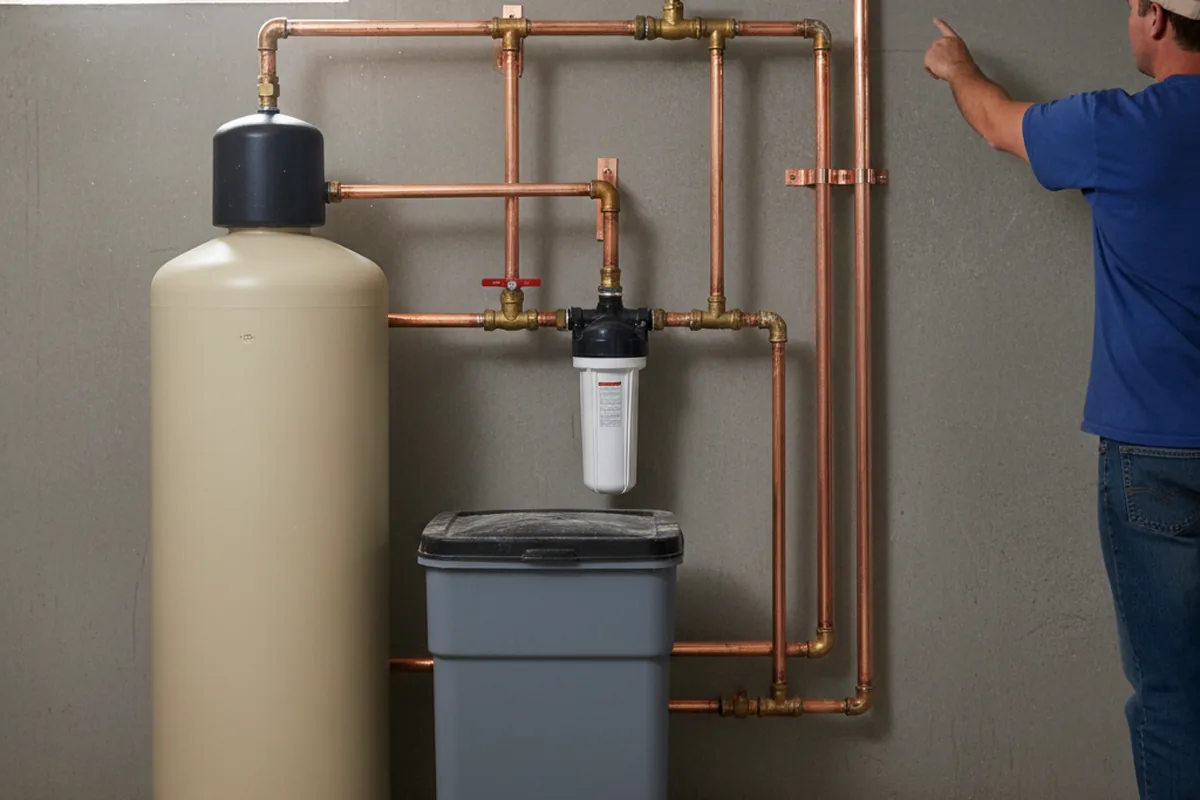 Whole-house water treatment system installed in Chatham